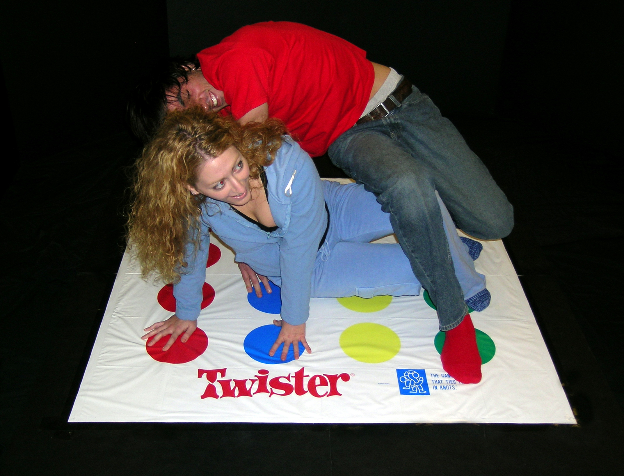 Farben auf Englisch, Twister